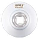Съемник масляных фильтров "чашка" 74 мм 14 гр. Licota ATA-0418C