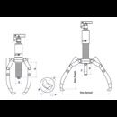 Съёмник гидравлический со встроенным насосом 12 т GARWIN INDUSTRIAL 811507-12