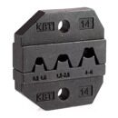 Кримпер для опрессовки неизолированных разъемов и наконечников (автоклемм), сечением 0.5-6 мм² КВТ CTA-14